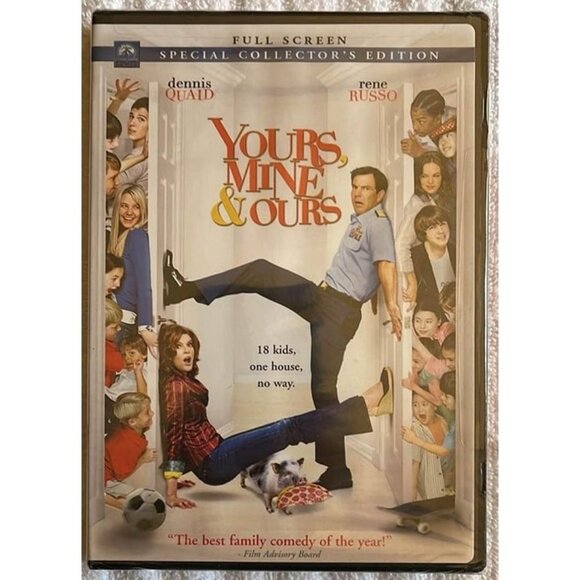 Yours, Mine and Ours Special Collector's Edition DVD New Dennis Quaid - Picture 1 of 3